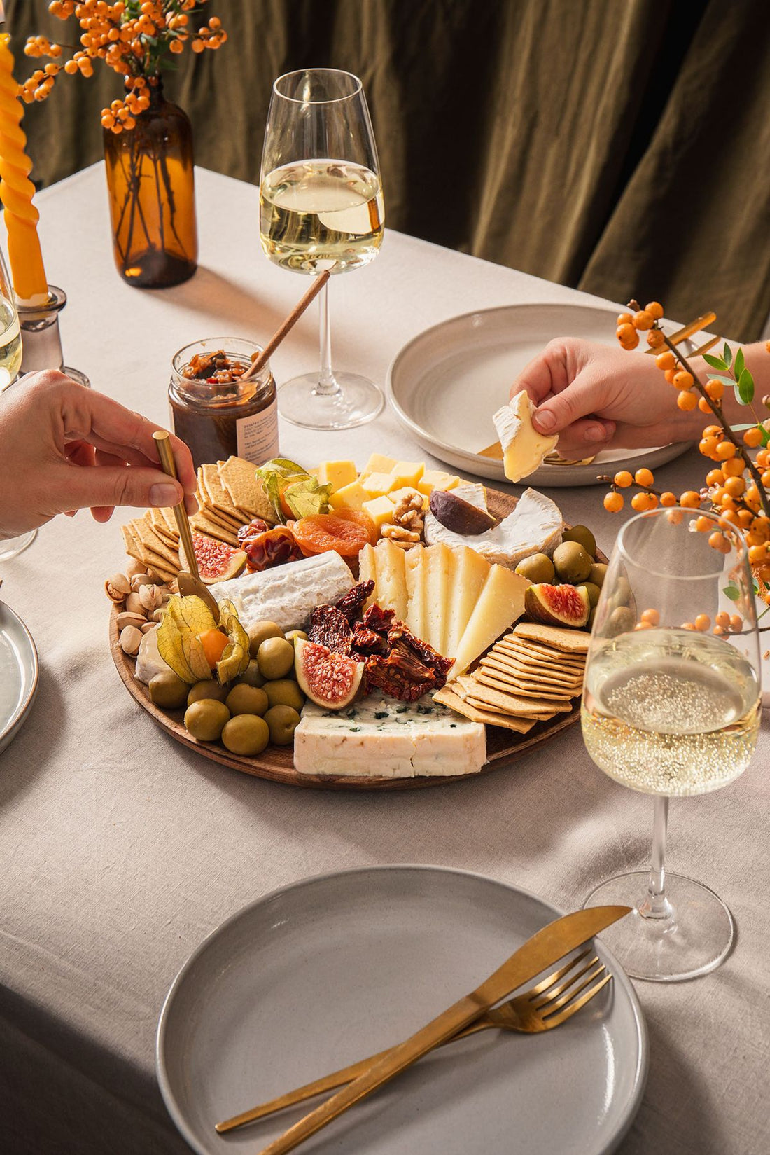 Planche de fromages & condiments : osez le piment !